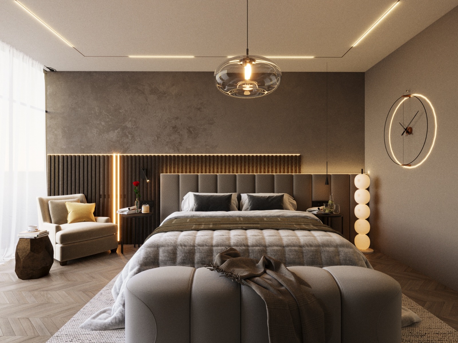 Chambre minimaliste
